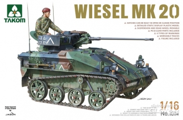 Panzer Bausatz Wiesel  MK20 in 1:16
